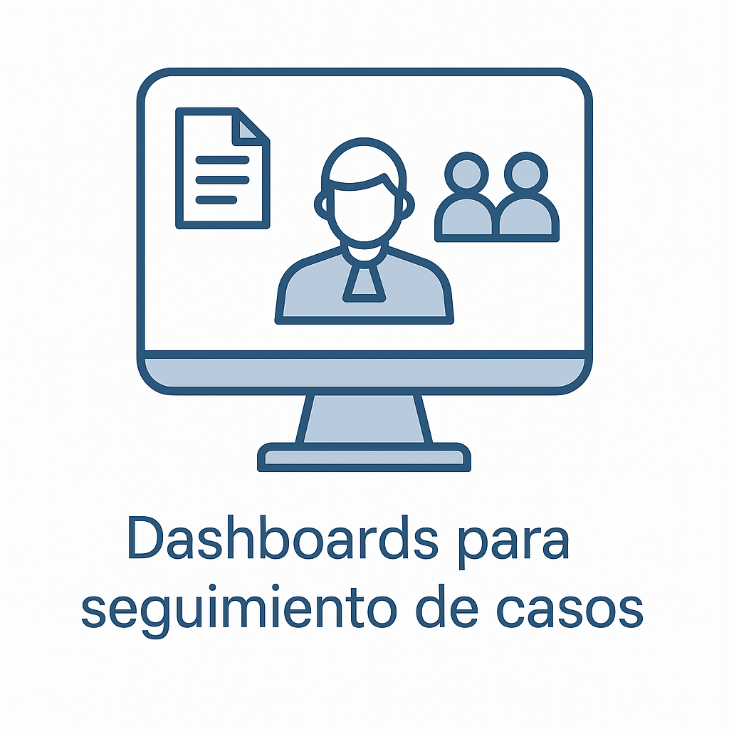 Dashboards para seguimiento de casos